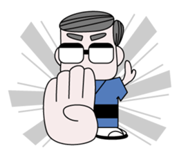 Japanese Dad sticker #1317611