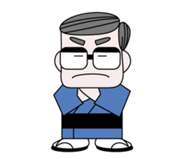 Japanese Dad sticker #1317613