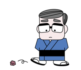 Japanese Dad sticker #1317620