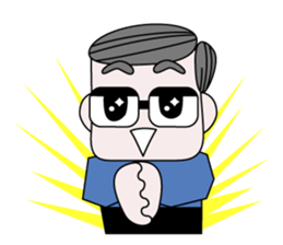 Japanese Dad sticker #1317621