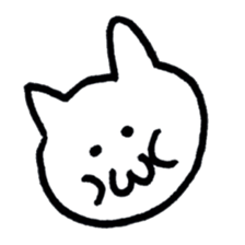 tegaki nyasu sticker #1317709