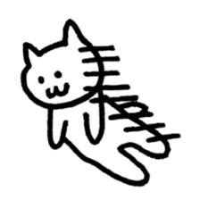 tegaki nyasu sticker #1317713