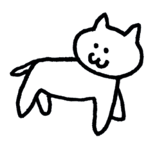 tegaki nyasu sticker #1317722