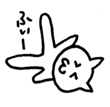 tegaki nyasu sticker #1317727