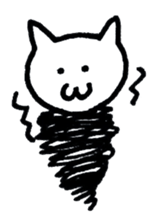 tegaki nyasu sticker #1317730