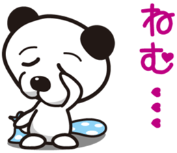 panda dog"Tallow" "Busamen" dear sticker #1318743