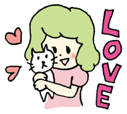 Girl of Pisces sticker #1319147