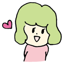 Girl of Pisces sticker #1319150