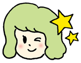 Girl of Pisces sticker #1319153