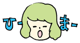 Girl of Pisces sticker #1319154