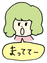 Girl of Pisces sticker #1319159