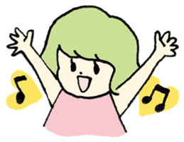 Girl of Pisces sticker #1319161