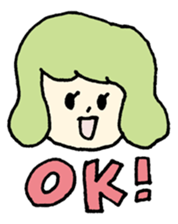 Girl of Pisces sticker #1319170