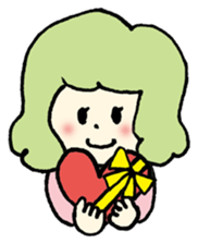 Girl of Pisces sticker #1319181