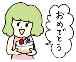 Girl of Pisces sticker #1319185