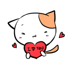 Mike-san the Cat sticker #1319268