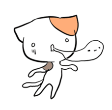 Mike-san the Cat sticker #1319280