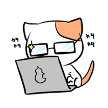 Mike-san the Cat sticker #1319281