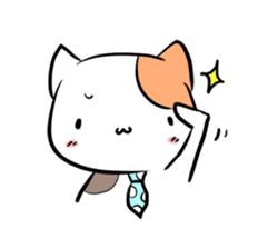 Mike-san the Cat sticker #1319293