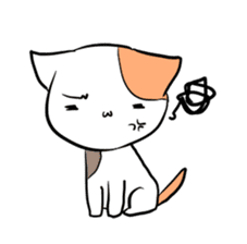 Mike-san the Cat sticker #1319297