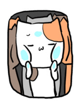 Mike-san the Cat sticker #1319301