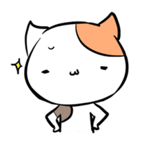 Mike-san the Cat sticker #1319302