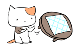 Mike-san the Cat sticker #1319305