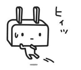 the digital rabbit -Digiusa- sticker #1319434