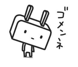 the digital rabbit -Digiusa- sticker #1319436