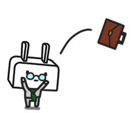 the digital rabbit -Digiusa- sticker #1319437