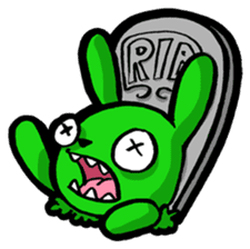 Zombunnies sticker #1319667