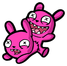 Zombunnies sticker #1319684