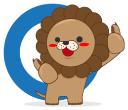 Lion cub sticker #1319946