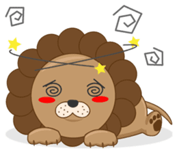 Lion cub sticker #1319962