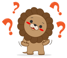 Lion cub sticker #1319970