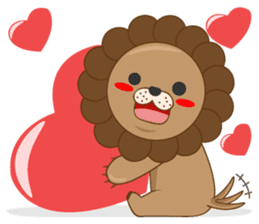 Lion cub sticker #1319972