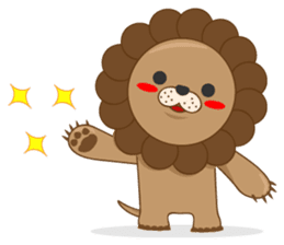 Lion cub sticker #1319974