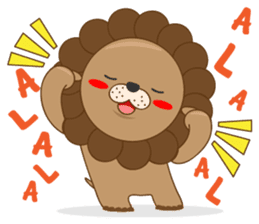 Lion cub sticker #1319978