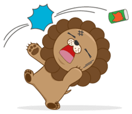 Lion cub sticker #1319979