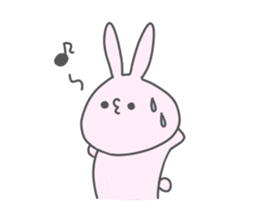 Otafuku Bunny sticker #1320238