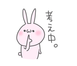 Otafuku Bunny sticker #1320240