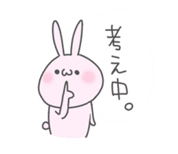 Otafuku Bunny sticker #1320240