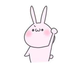 Otafuku Bunny sticker #1320241