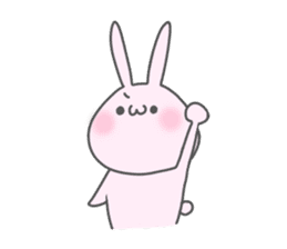 Otafuku Bunny sticker #1320241