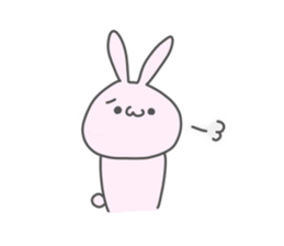 Otafuku Bunny sticker #1320243