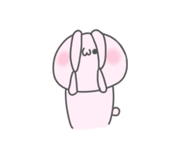 Otafuku Bunny sticker #1320244