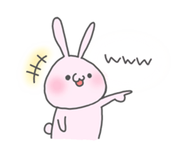 Otafuku Bunny sticker #1320246