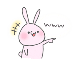 Otafuku Bunny sticker #1320246