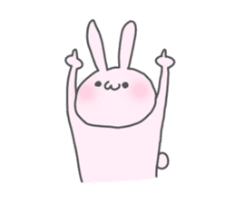 Otafuku Bunny sticker #1320248