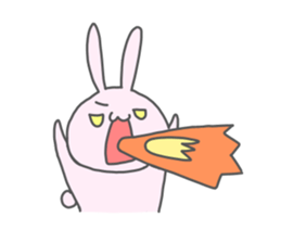Otafuku Bunny sticker #1320250